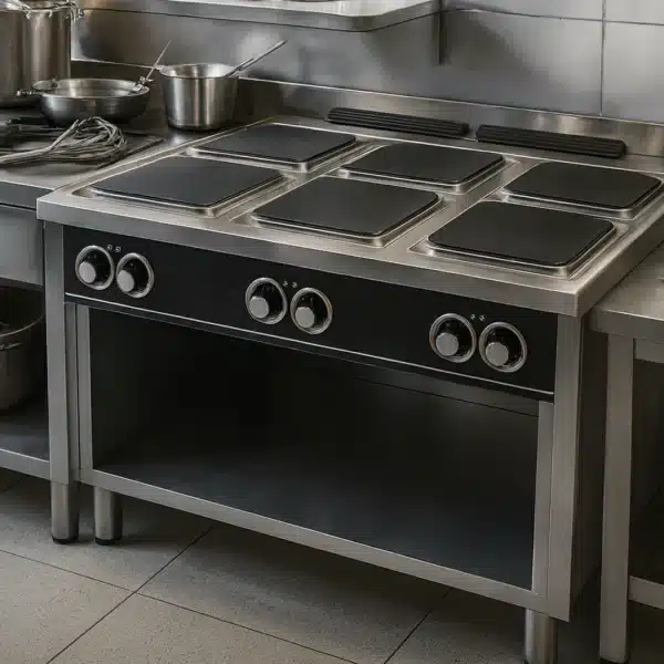 Fourneau électrique 6 plaques série 900 pour les restaurants