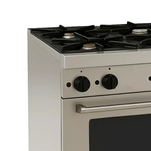 Fourneau Professionnel 4 Feux Gaz
