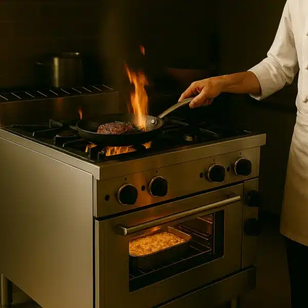 Fourneau a Gaz avec Four Statique