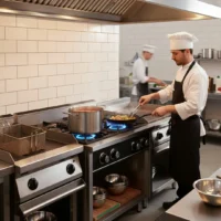 Fourneau à Gaz 4 Feux Série 900 sur Placard