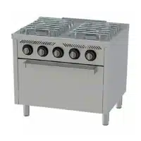 Fourneau à gaz basic 4 feux série 600