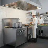 Fourneau à Gaz Basic 4 Feux Série 750 avec Four GN 2/1