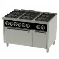 Fourneau à Gaz Classique Série 750 6 Feux