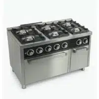 Fourneau à gaz classique 6 feux