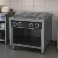 Fourneau à gaz basic 4 feux série 750 sur placard