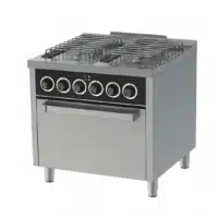 Fourneau à gaz basic 4 feux