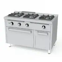 Fourneau à gaz classique 3 feux