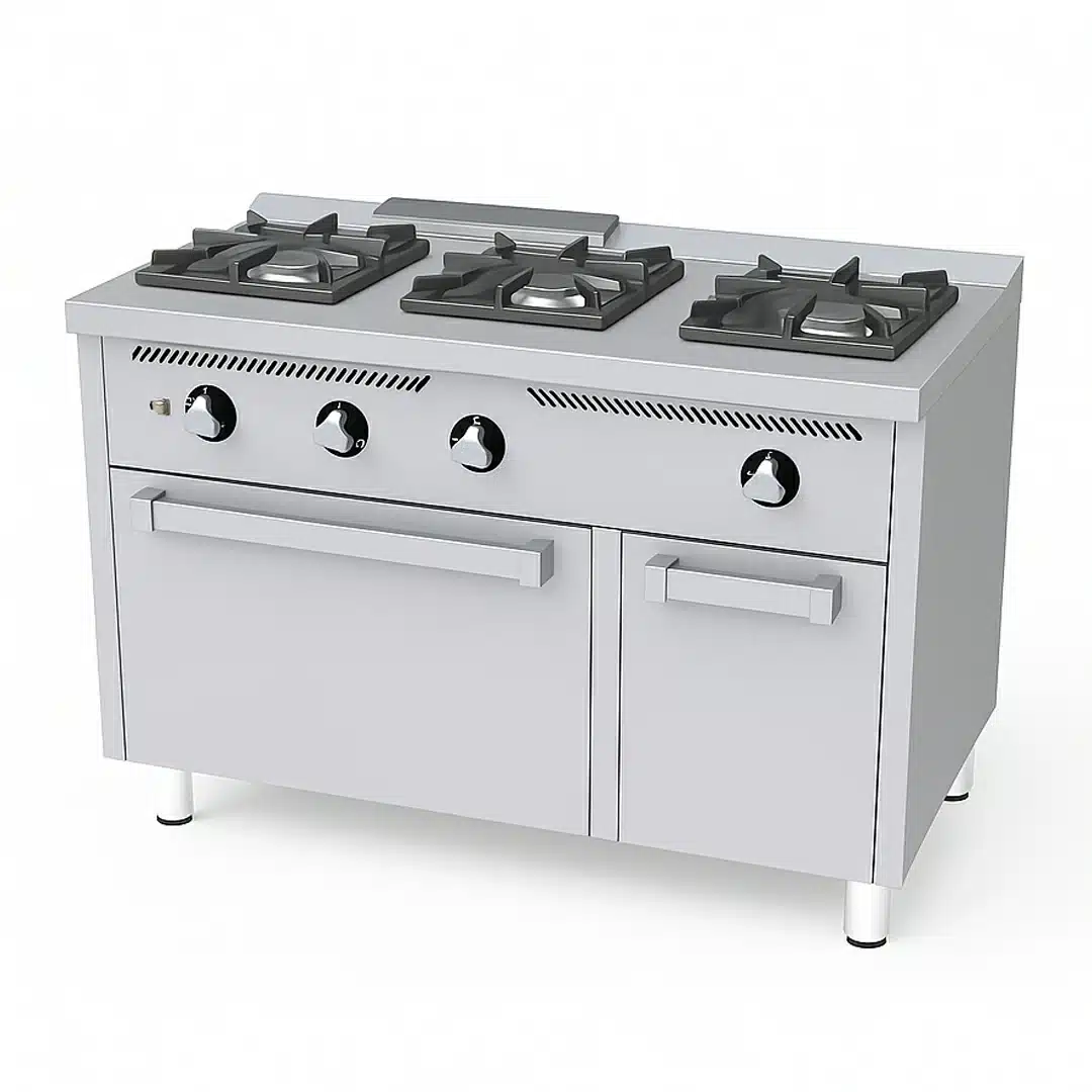 Fourneau à gaz classique 3 feux