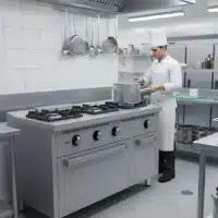 Fourneau à gaz classique 3 feux série 600