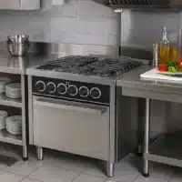 Fourneau à gaz professionnel basic 4 feux série 750