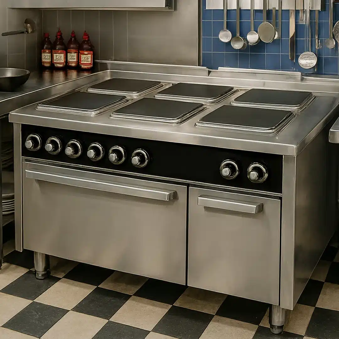 Fourneau avec four électrique GN 2/1