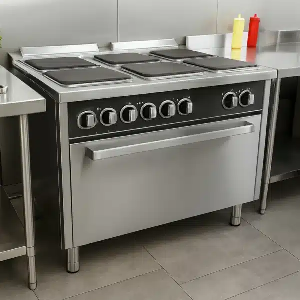 Fourneau électrique avec four électrique