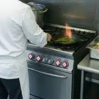 Fourneau Professionnel 4 Feux Gaz GN2/1