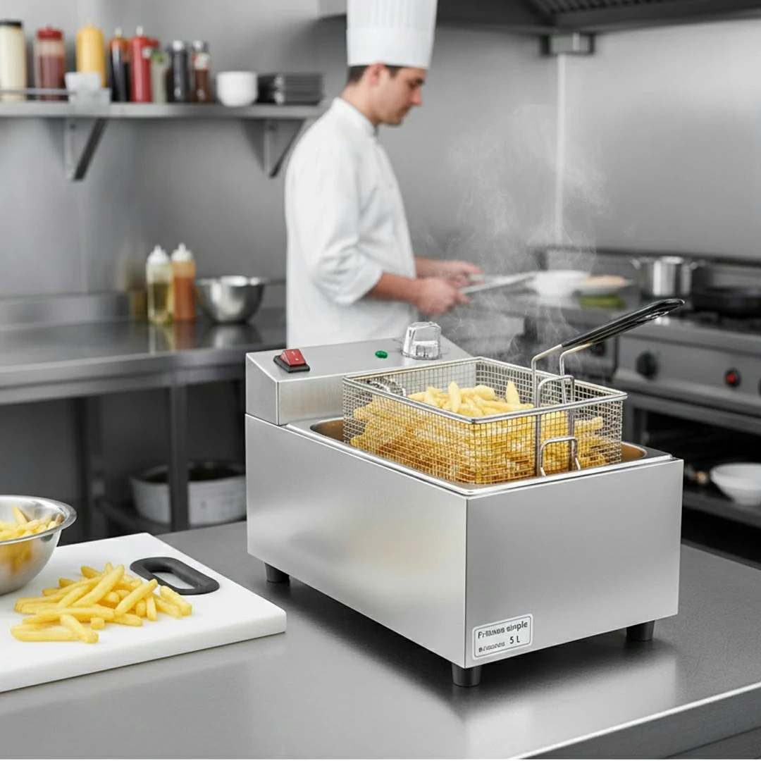 Friteuse simple 5 L 2,8 kW