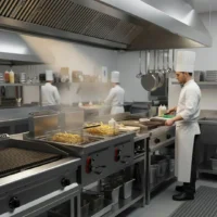 Friteuse à gaz, 8L + 8 L, série 600, à poser