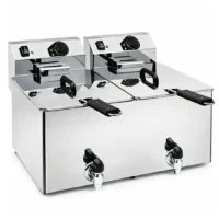 Friteuse de table électrique 2 x 10 L