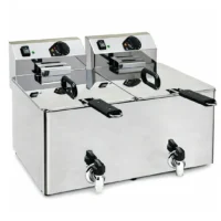 Friteuse de table électrique double paniers