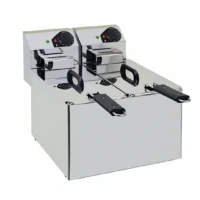 Friteuse de table électrique 2 paniers