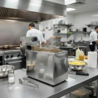 Friteuse de Table Électrique Professionnelle 2.2 kW