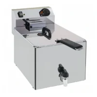 Friteuse de table électrique avec vidange