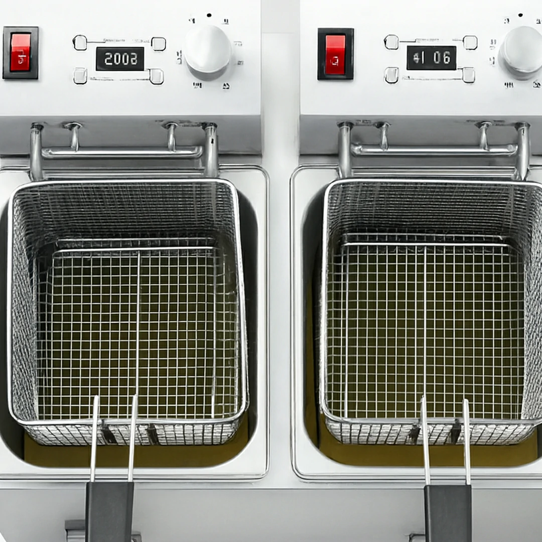 Friteuse double - 2 X 8 L 2,9 kW