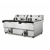 Friteuse électrique sur table 2 paniers