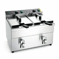 Friteuse induction double