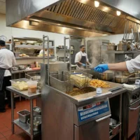 Friteuses électriques avec programmateur et relevage automatique des paniers