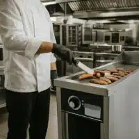 Fry-Top Électrique sur placard