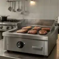 Fry-top Électrique Professionnel 600 mm à Poser