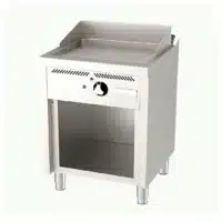 Fry-top à gaz série 600 L 600 mm