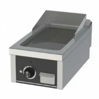 Fry-top à gaz série 750 en acier rectifié