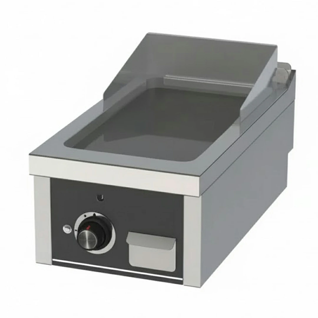 Fry-top à gaz série 750 en acier rectifié