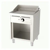 Fry-top à gaz professionnel L 600 mm