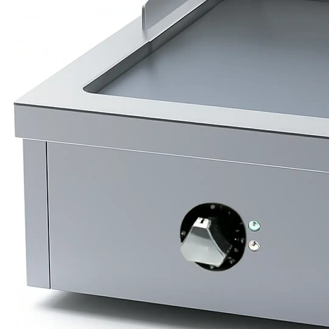 Fry-top électrique série 600 en acier rectifié