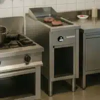 Fry-top Électrique Professionnel pour cuisine