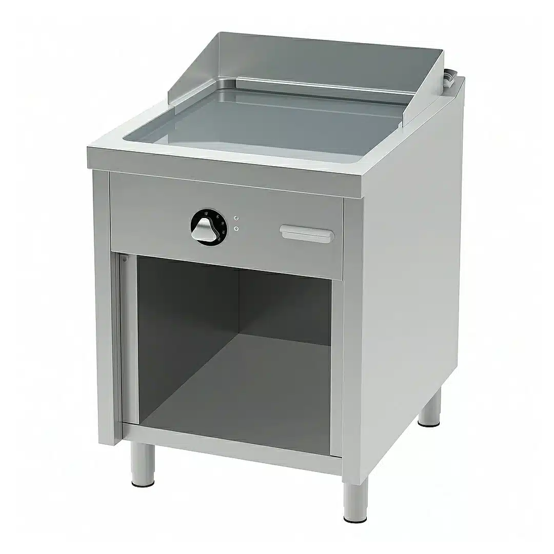 Fry-top électrique série 600 sur placard