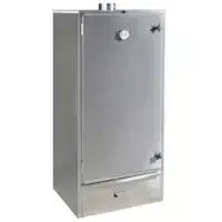 Fumoir inox 'FM2-7060' 5 niveaux double paroi isolée - Pour viande et poisson