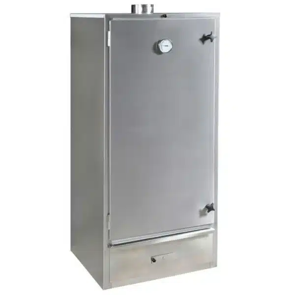Fumoir inox 'FM2-7060' 5 niveaux double paroi isolée - Pour viande et poisson