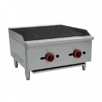 Grill charcoal à gaz 14 kW