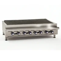 Grill charcoal à gaz largeur 1220 mm