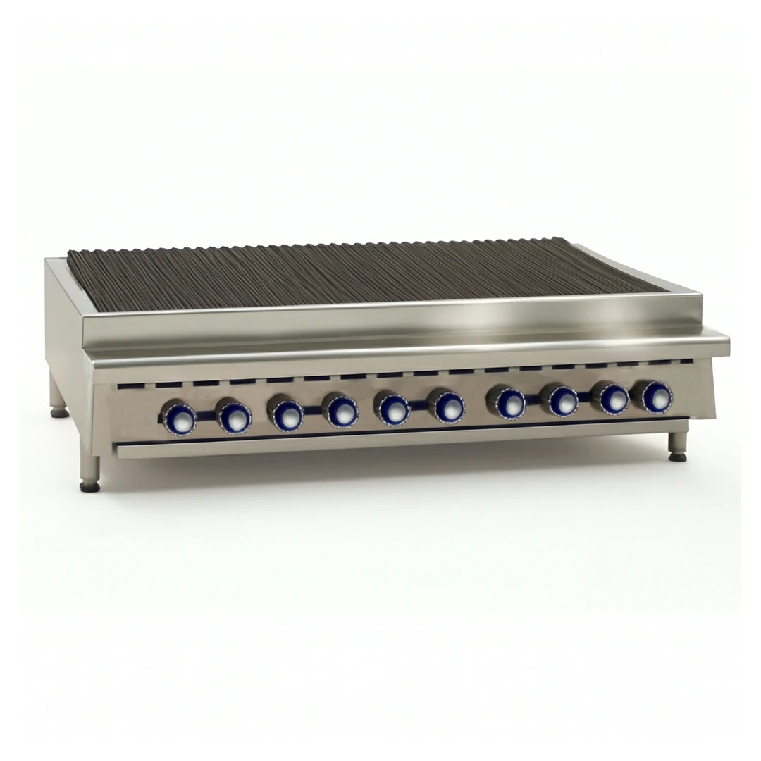 Grill charcoal à gaz largeur 1524 mm