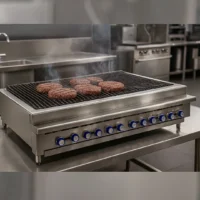 Grill Charbon à Gaz pour Comptoir 1829 mm