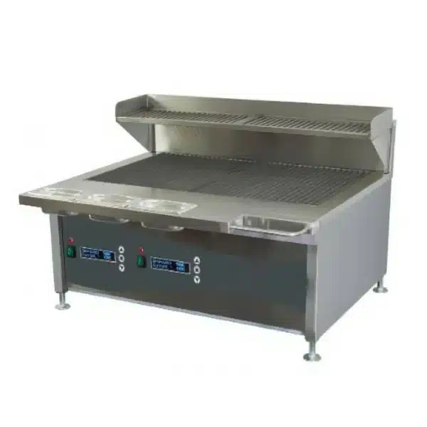 Grill professionnel haut rendement au gaz