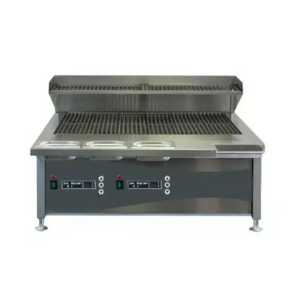 Grill professionnel haut rendement au gaz