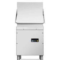 Lave-vaisselle à capot sans adoucisseur en inox Aisi 304 triphasé 400 V