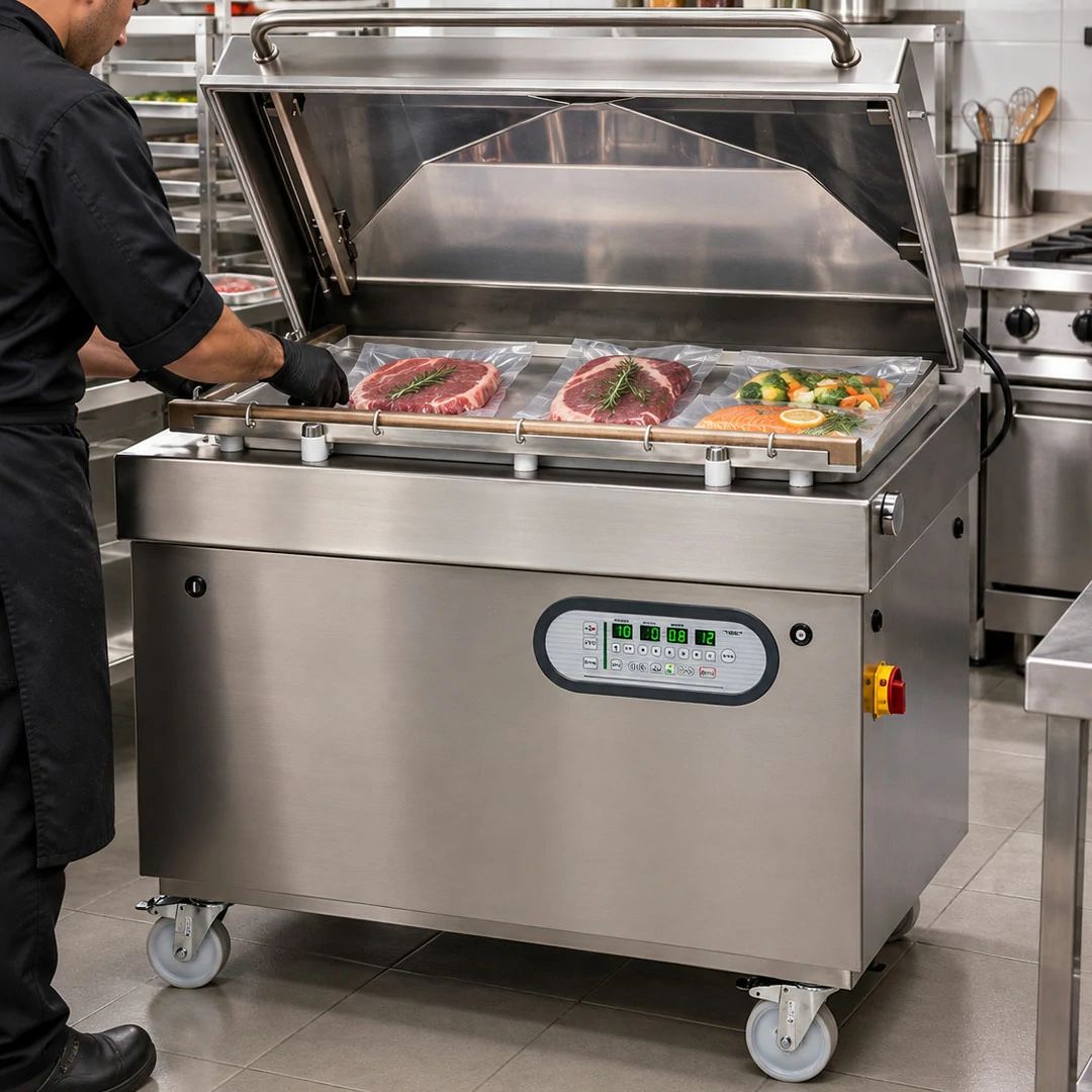 Machine Professionnelle à Emballer Sous Vide BUSCH TITAN F 100 II