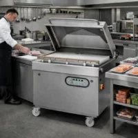 Machine à emballer sous vide industrielle TITAN F1000D160