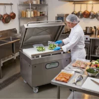 Machine à emballer sous vide industrielle TITAN F1000L250