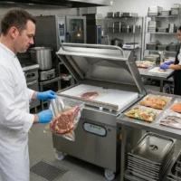 Machine à emballer sous vide industrielle TITAN F1000U300